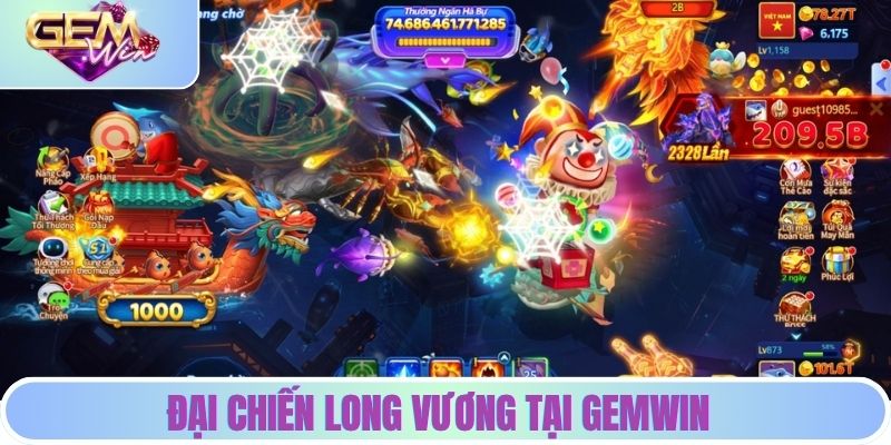 Đại chiến long vương tại Gemwin